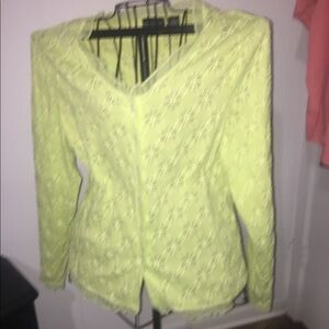Good Clothes Collection size XL floral stretch lace business casual spring